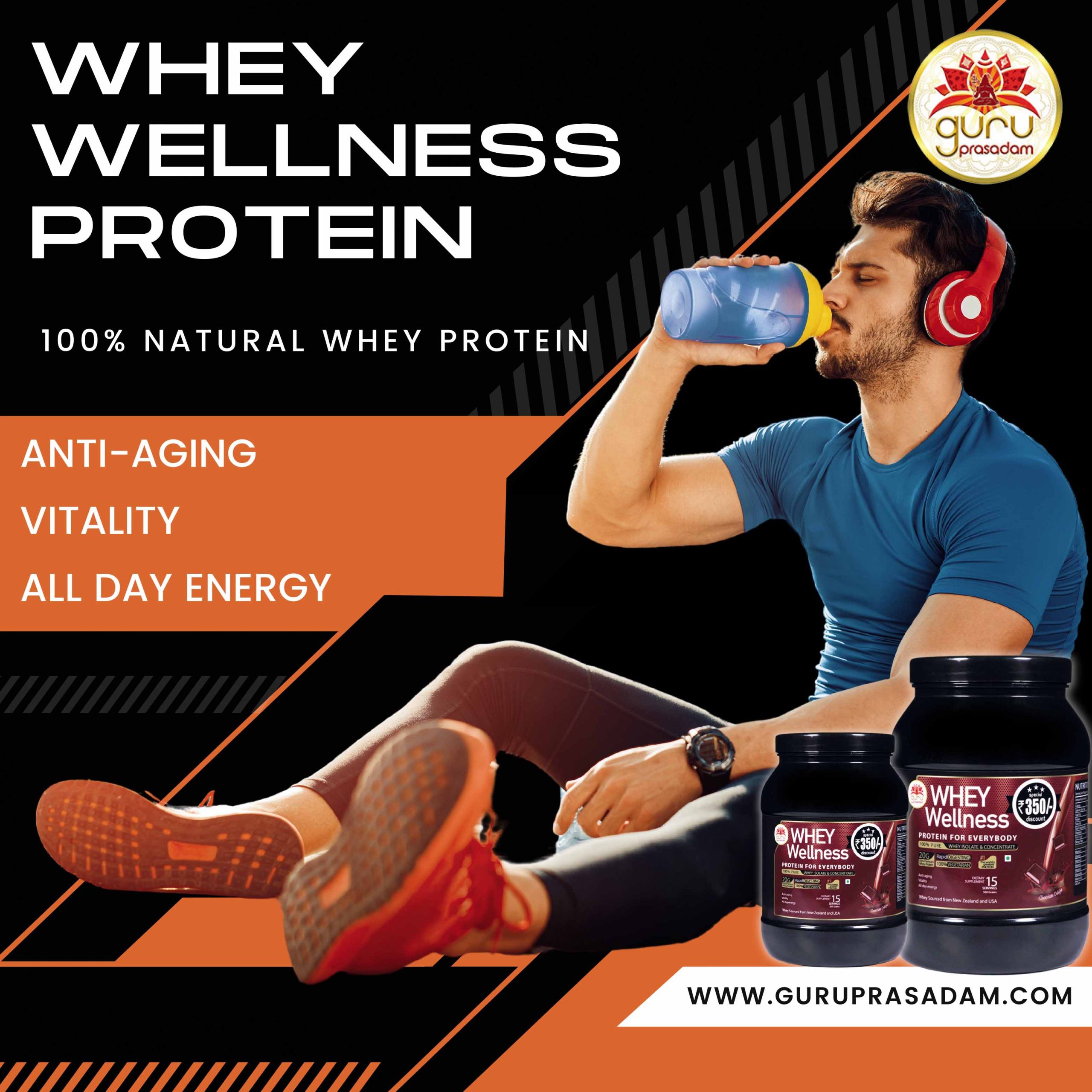 WHEY WELLNESS PROTEIN – GuruPrasadam – Ayurvedic & Herbal Products ...