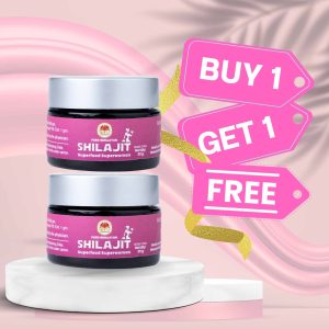 GuruPrasadam Shilajit Resin for Women – Superfood Superwoman BOGO Offer
